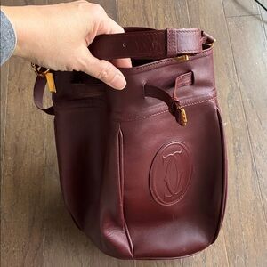 Must de Cartier Bucket Tote